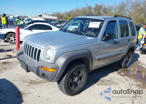 2003 Jeep Liberty Sport from USA, damaged, VIN 1J4GK48K53W721612